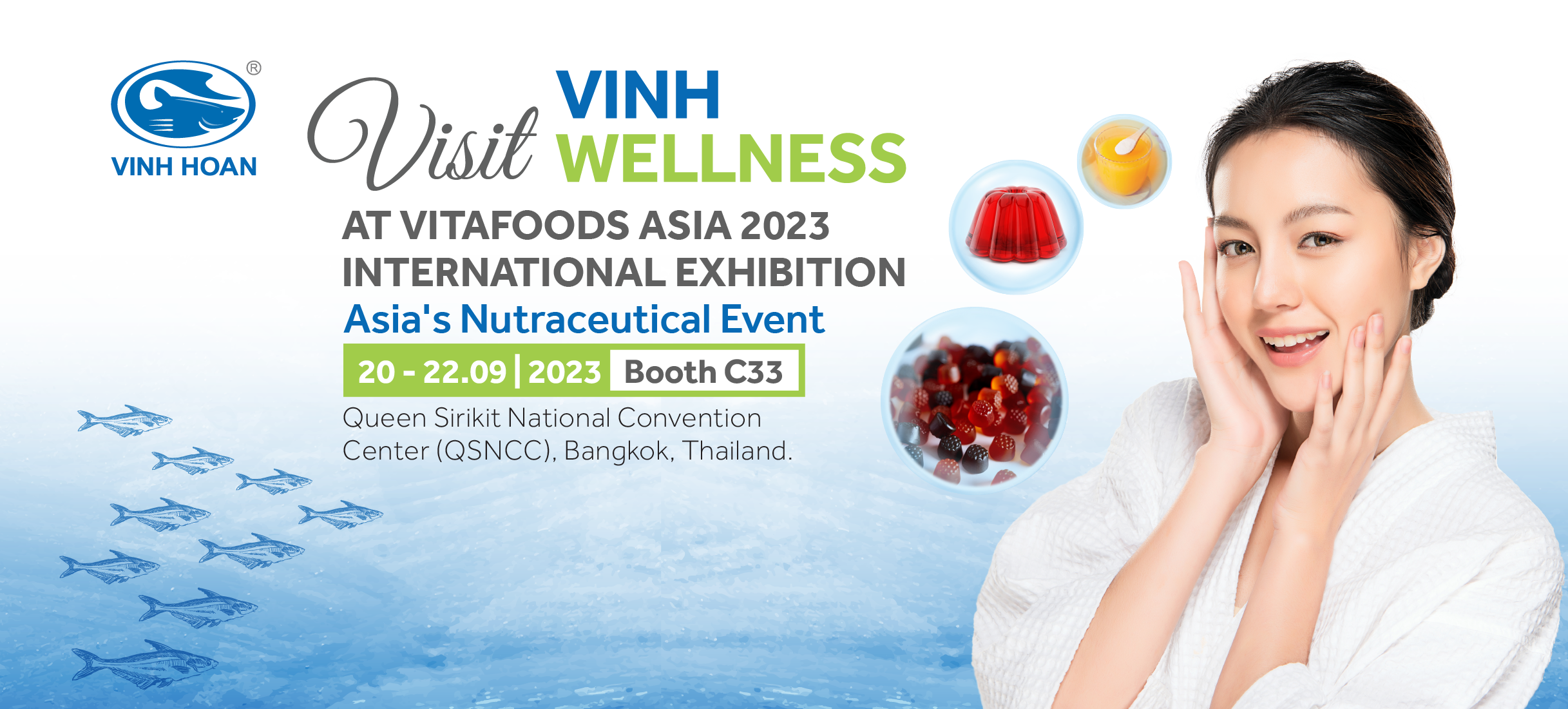 Join us at our booth in Vitafoods Asia 2023, Bangkok