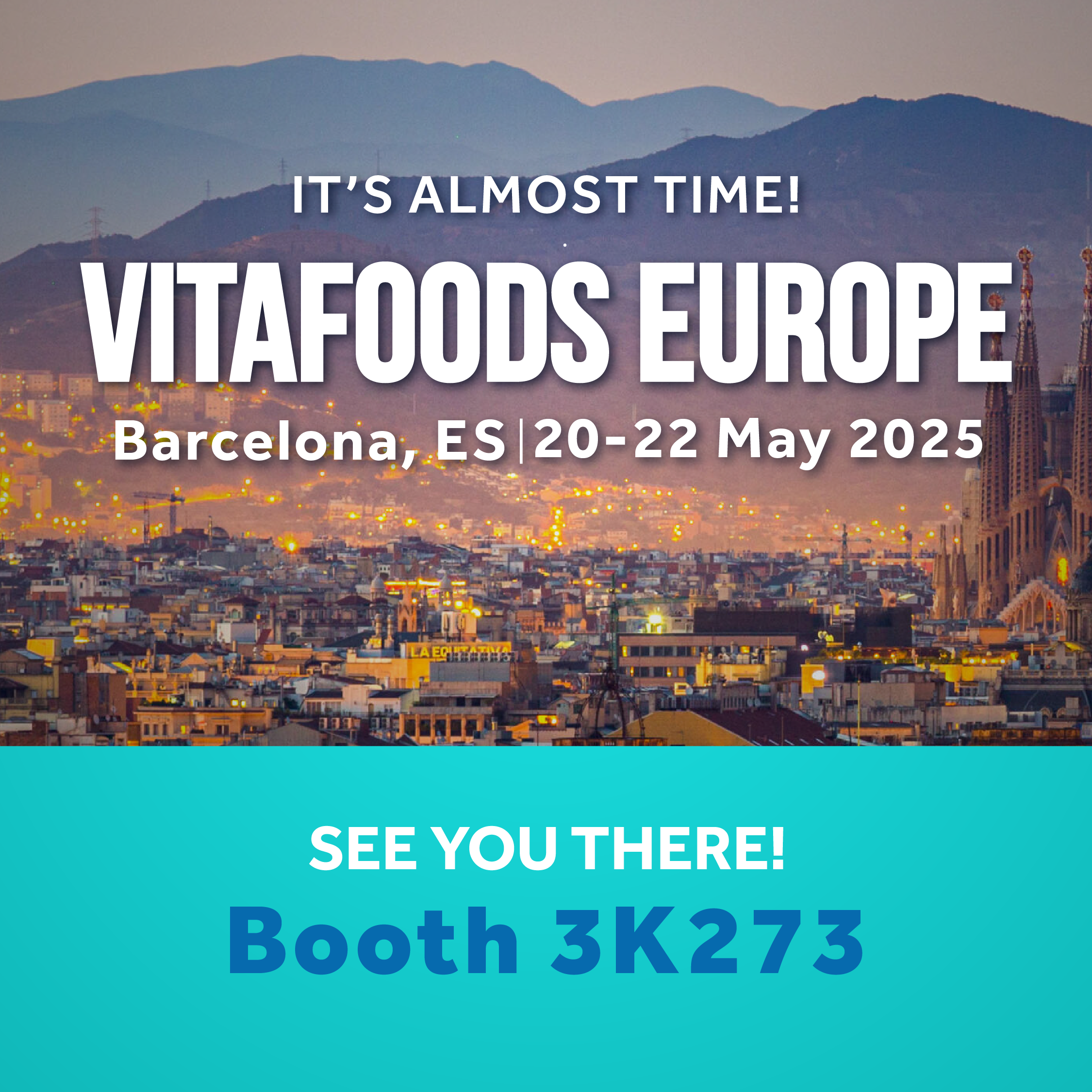 Let’s Shape the Future of Wellness Together at Vitafoods 2025!