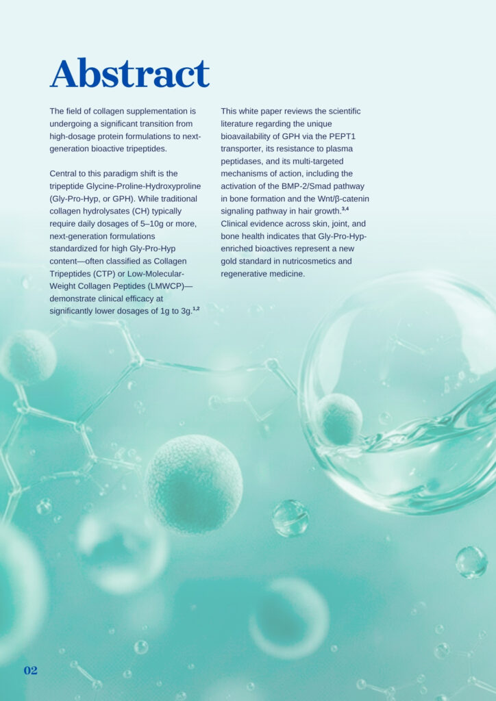 The Gly-Pro-Hyp Revolution: Next-Generation Low-Dose Collagne Bioactives